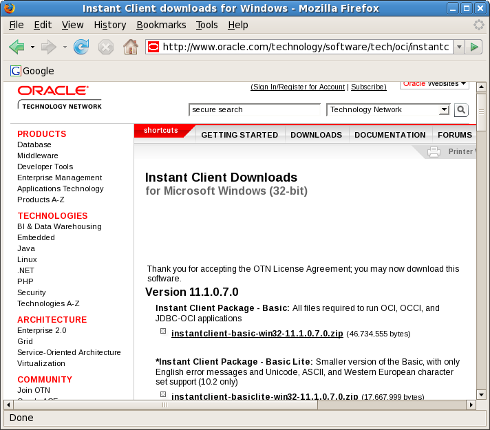 Download Oracle Client For Mac